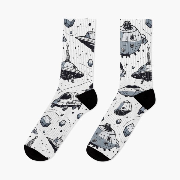 Item preview, Asteroid Mining Pattern Spaceships designed and sold by SpaceRockMining.