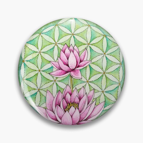 Item preview, Lotus flower of life designed and sold by AmethysteCrea.