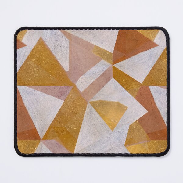 Item preview, African Abstract Ochre mud-cloth Art designed and sold by Leanne Nowell.
