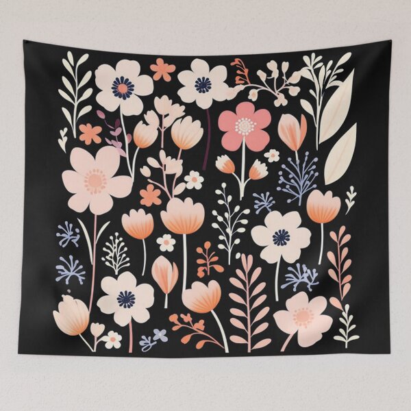 Item preview, floral patterns designed and sold by Creative.Shop.