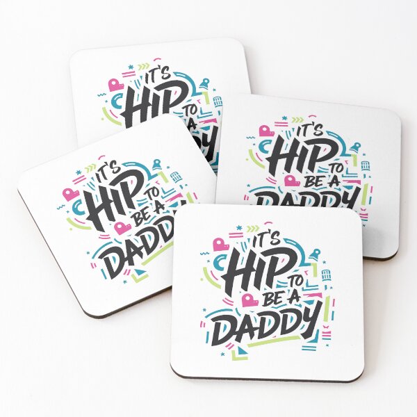 Item preview, Hip Daddy: Trendy Christian Father's Day Design designed and sold by HahaHandlesHub.