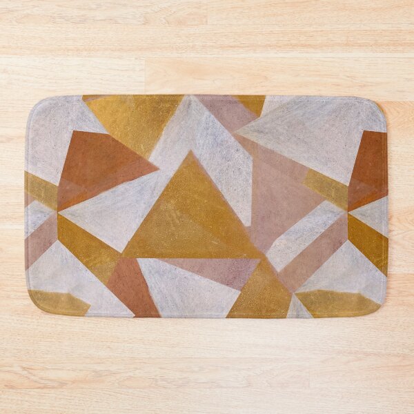 Item preview, African Abstract Ochre mud-cloth Art designed and sold by Leanne  Nowell.
