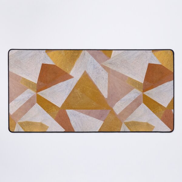 Item preview, African Abstract Ochre mud-cloth Art designed and sold by Leanne Nowell.