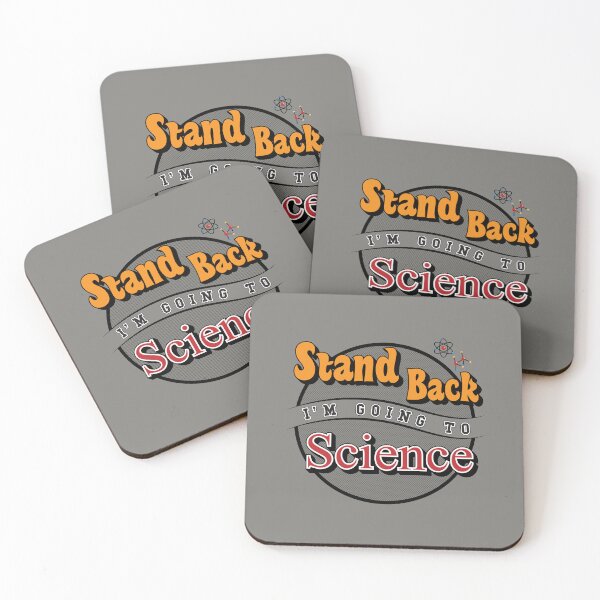 Item preview, 'Stand back, I'm going to try science' typography designed and sold by trepiu.