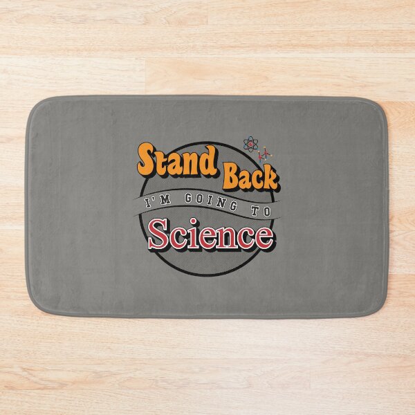 Item preview, 'Stand back, I'm going to try science' typography designed and sold by trepiu.