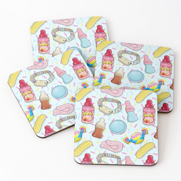 Item preview, 90s Sweet Shop - Popular Nineties Sweets - Seamless Pattern designed and sold by Amy Farmer.