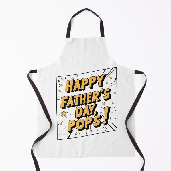 Item preview, Nostalgic Father's Day Comic Strip: Happy Father's Day, Pops! designed and sold by HahaHandlesHub.