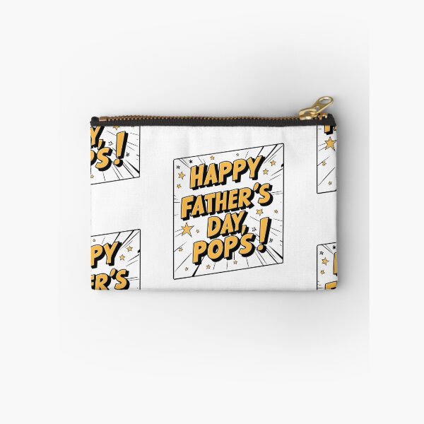 Item preview, Nostalgic Father's Day Comic Strip: Happy Father's Day, Pops! designed and sold by HahaHandlesHub.