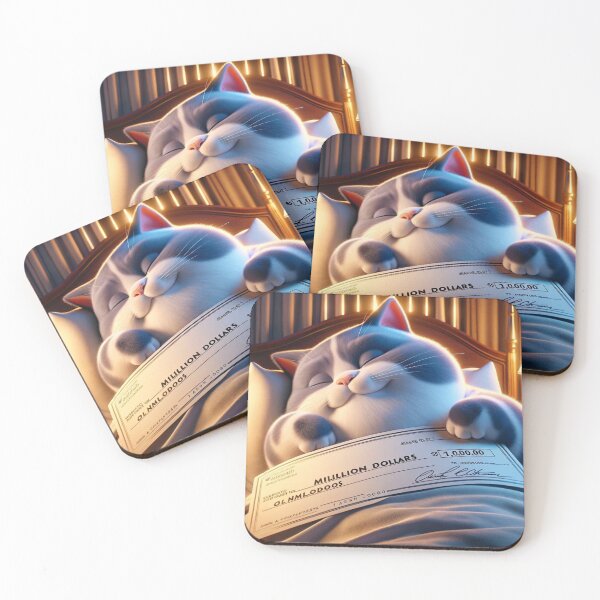 Item preview, Cats love money designed and sold by Catsmoment.