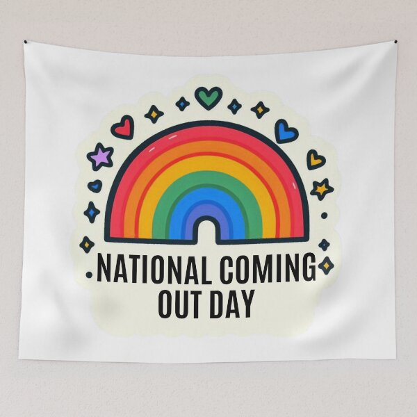 Item preview, Lgbt coming out day designed and sold by tipitoes.