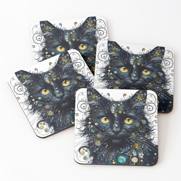 Item preview, Beautiful black cat  designed and sold by MireaM.