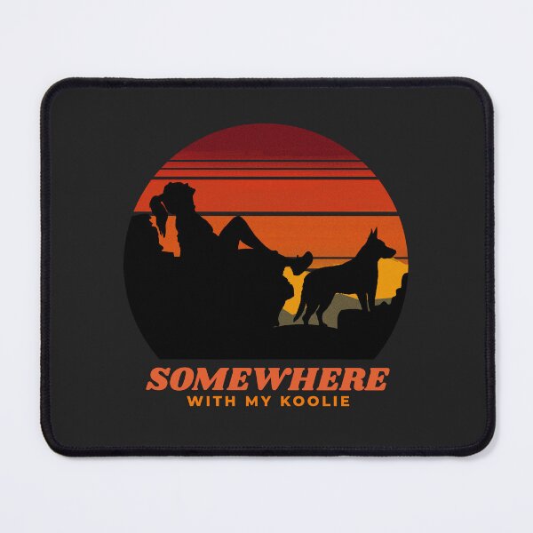 Item preview, Somewhere With My Koolie Women's Adventurous Hiking Gift designed and sold by Guarddogdrive.