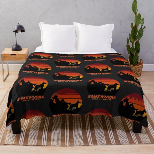 Item preview, Somewhere With My Koolie Women's Adventurous Hiking Gift  designed and sold by Guarddogdrive.