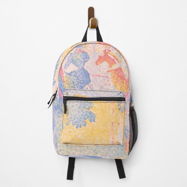 Item preview, In the Park Pointillism Painting designed and sold by VintageArchive.