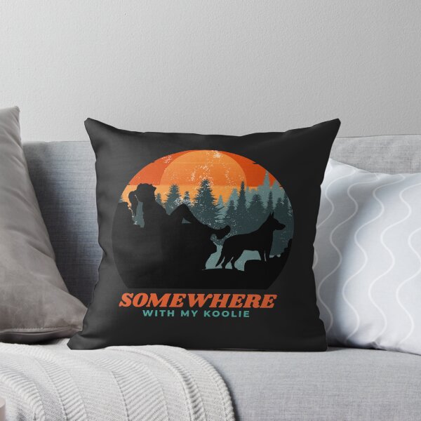 Item preview, Somewhere With My Koolie Women's Adventurous Hiking Gift  designed and sold by Guarddogdrive.