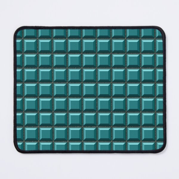 Item preview, Tiny Turquoise Tile Pattern  designed and sold by TheRulerofEarth.