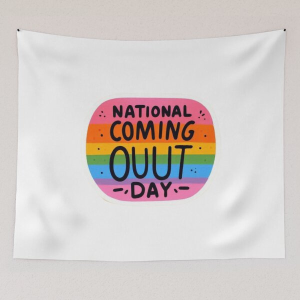 Item preview, coming out day - lgbt designed and sold by tipitoes.
