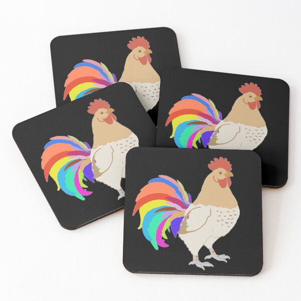 Item preview, Rainbow Rooster designed and sold by Werewolf1343.