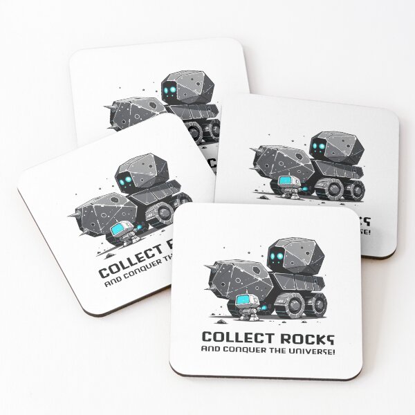 Item preview, Collect rocks and conquer the universe - Asteroid Robot Vehicle designed and sold by SpaceRockMining.