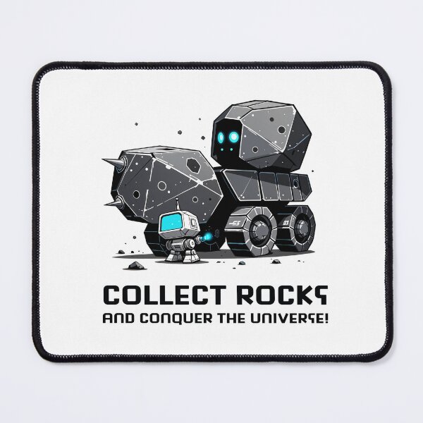 Item preview, Collect rocks and conquer the universe - Asteroid Robot Vehicle designed and sold by SpaceRockMining.