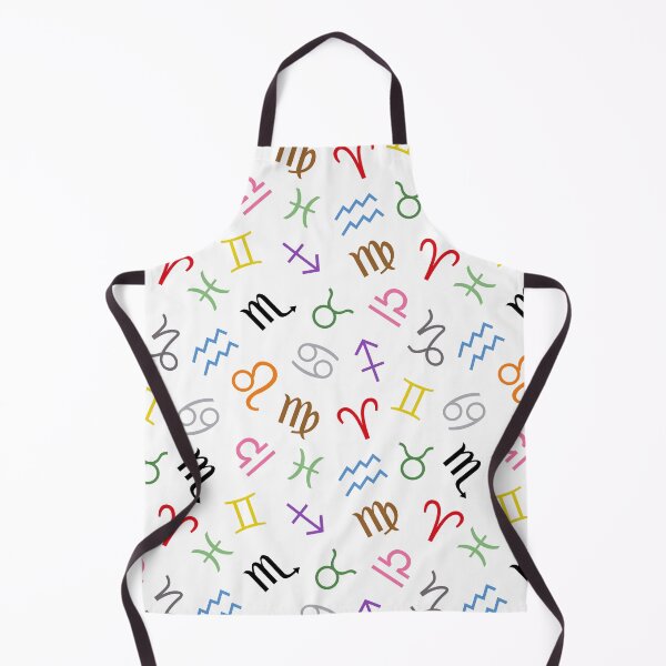 Item preview, Astrological Star Sign Symbols Pattern Color+White designed and sold by NataliePaskell.