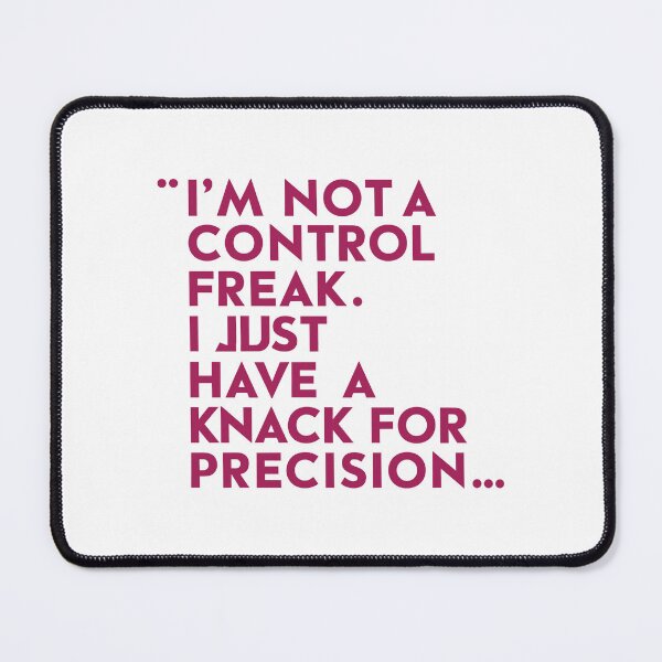 Item preview, Precision Typography Father's Day Art: Not a Control Freak  designed and sold by HahaHandlesHub.