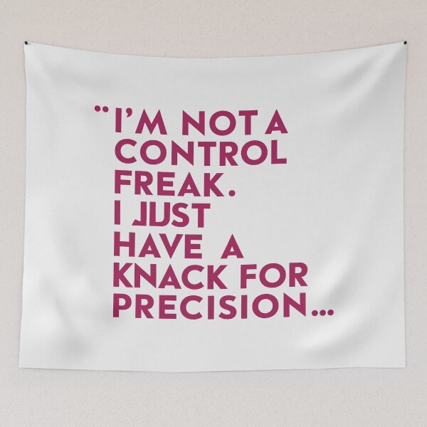 Item preview, Precision Typography Father's Day Art: Not a Control Freak  designed and sold by HahaHandlesHub.