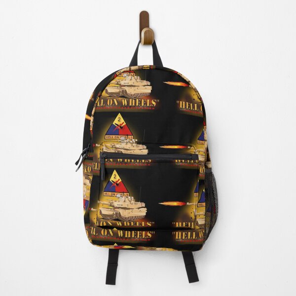 Item preview, Army - 2nd Armored Division  - M1A1 Tank  - Hell on Wheels w Fire X 300 designed and sold by Military Insignia Products.