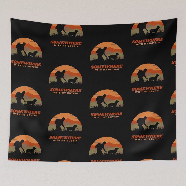 Item preview, Somewhere With My Boykin Vintage Man Hiking Gift  designed and sold by Guarddogdrive.