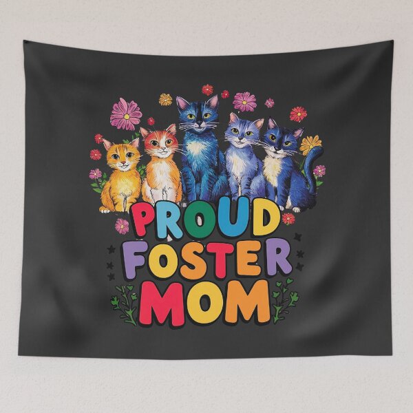 Item preview, Proud Foster Mom: Celebrating the Joy of Fostering Kittens! designed and sold by elynne9.