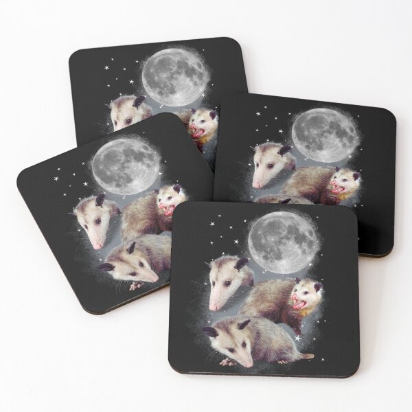 Item preview, possum under moon designed and sold by shirtwavestore.