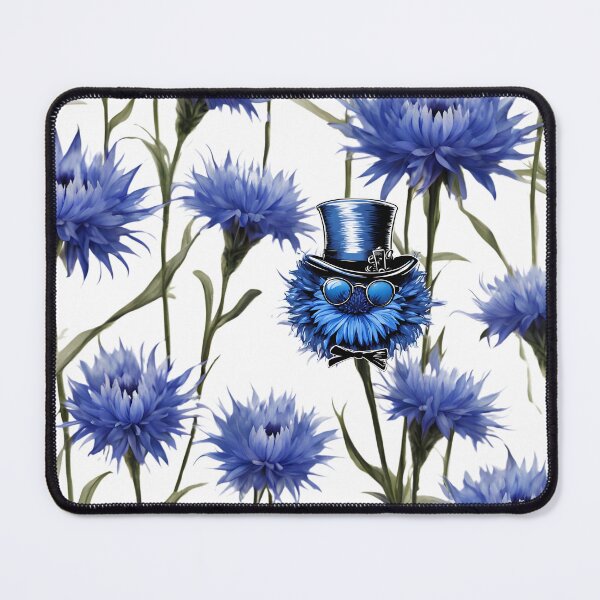 Item preview, Blue Cornflower lovers designed and sold by Yeyishop.