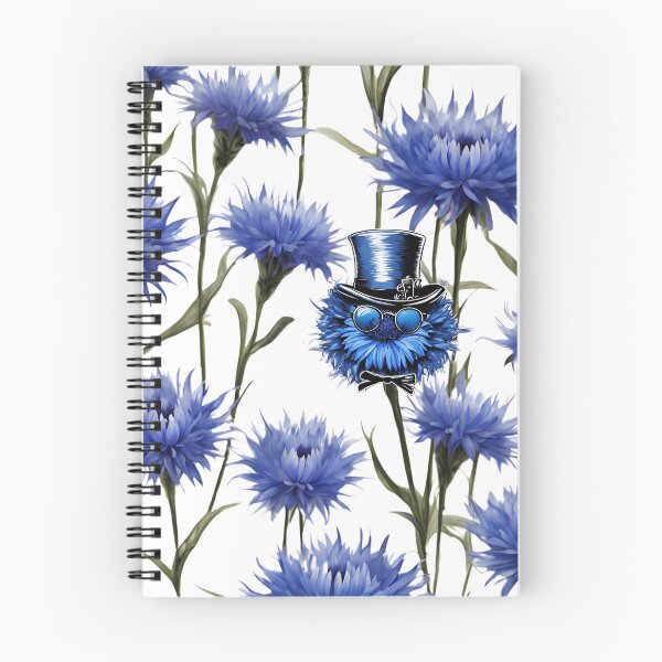 Item preview, Blue Cornflower lovers designed and sold by Yeyishop.