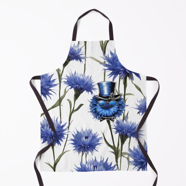Item preview, Blue Cornflower lovers designed and sold by Yeyishop.