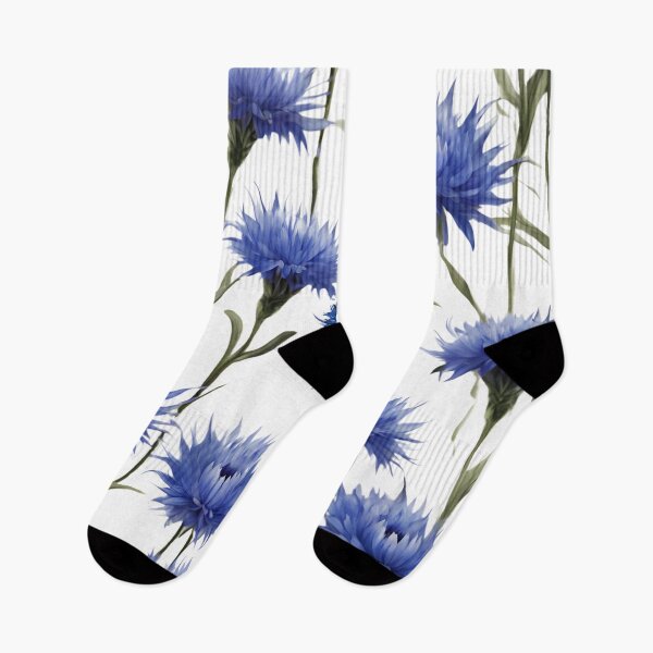 Item preview, Blue Cornflower lovers designed and sold by Yeyishop.