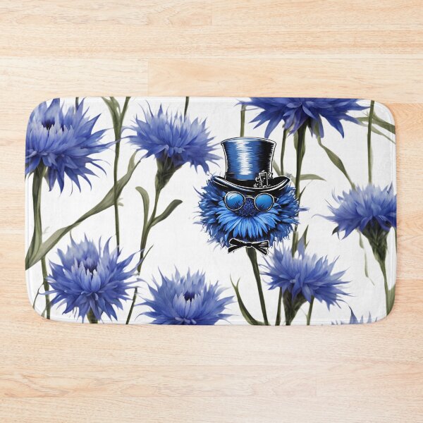 Item preview, Blue Cornflower lovers designed and sold by Yeyishop.