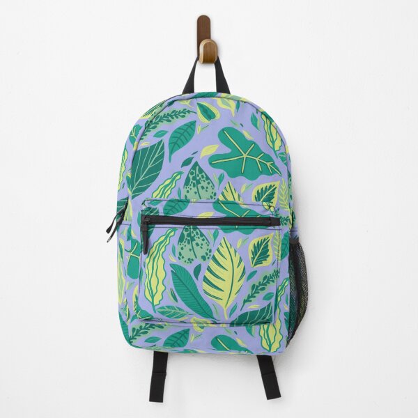 Item preview, Tropical Houseplants - blue designed and sold by Courtney Nicholls.