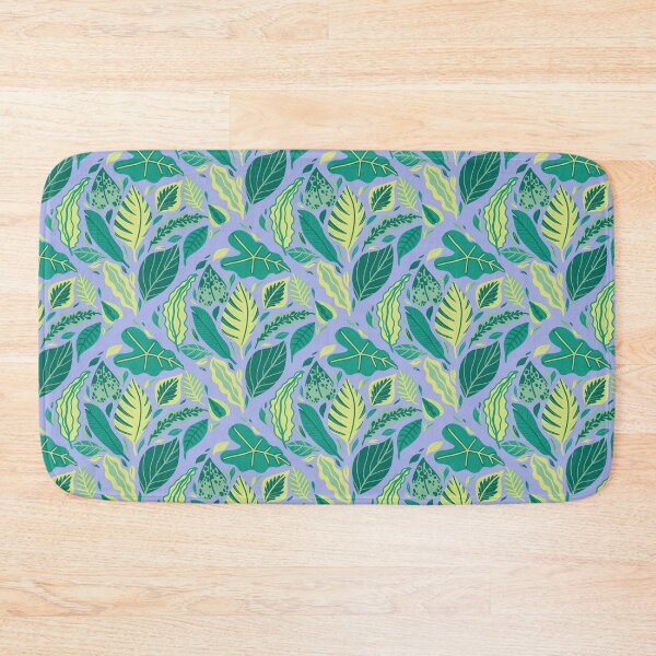 Item preview, Tropical Houseplants - blue designed and sold by Courtney Nicholls.