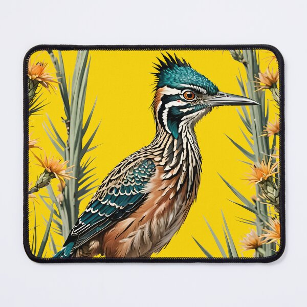 Item preview, Greater Roadrunner Surrounded By Yucca flower New Mexico State 2 designed and sold by taiche.