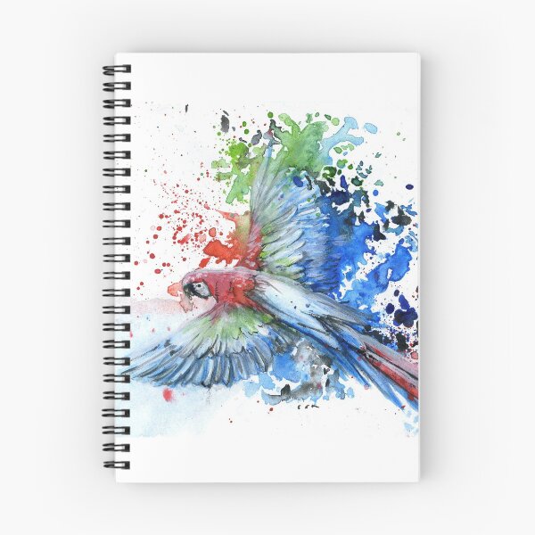 Item preview, Watercolour Macaw designed and sold by Phoebe Roulston.