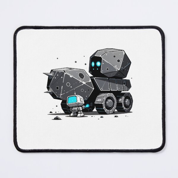 Item preview, Collect rocks and conquer the universe - Asteroid Robot Vehicle designed and sold by SpaceRockMining.