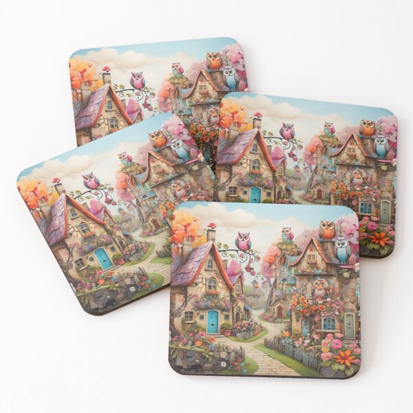 Item preview, Forest of Owls: The Enchanted Village. designed and sold by T-shirtMill.