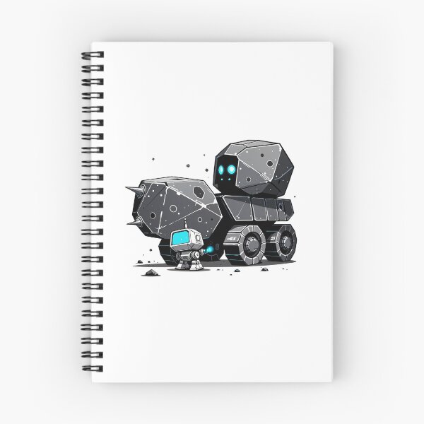 Item preview, Collect rocks and conquer the universe - Asteroid Robot Vehicle designed and sold by SpaceRockMining.