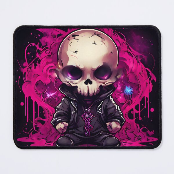 Item preview, Purple Skullboy, grim, macabre, skeleton, chibi, cute, graffiti style, decoration, design, street art, creepy, street art, cartoon designed and sold by DigitEclectic.