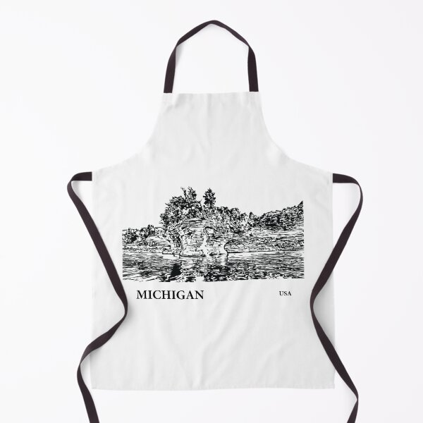 Item preview, Michigan USA designed and sold by Lakeric Cityscapes.