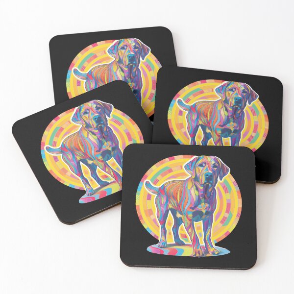 Item preview, Colorful abstract Labrador Retriever designed and sold by FlowersColorful.