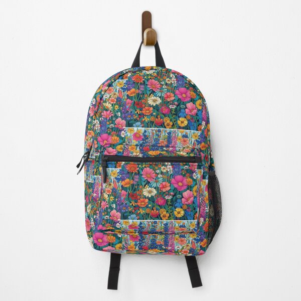 Item preview, Colorful wildflower painted art designed and sold by PaperieJennifer.