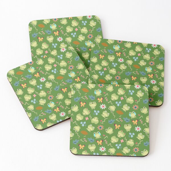Item preview, Cute Frog Pattern designed and sold by WildlifeInc.