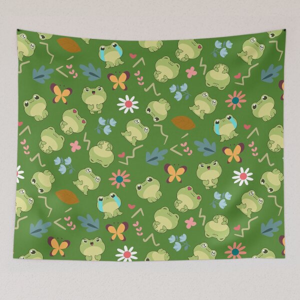 Item preview, Cute Frog Pattern designed and sold by WildlifeInc.