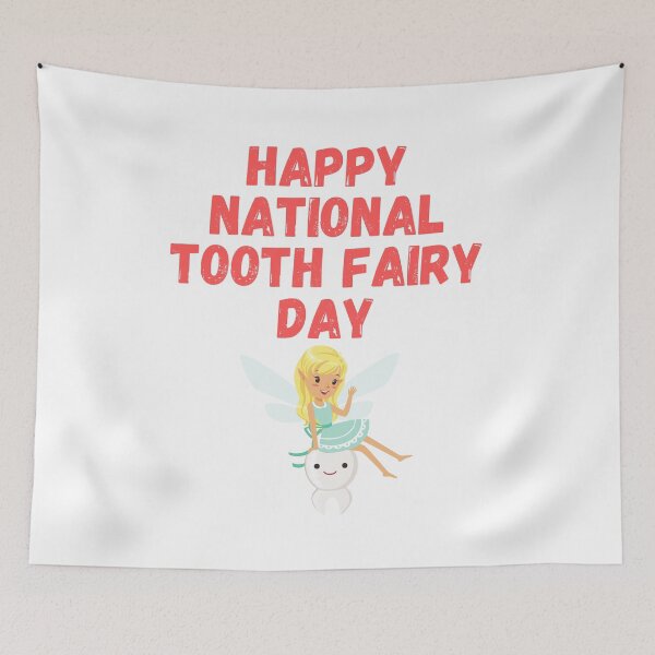 Item preview, Happy National Tooth Fairy Day designed and sold by Simo0455.